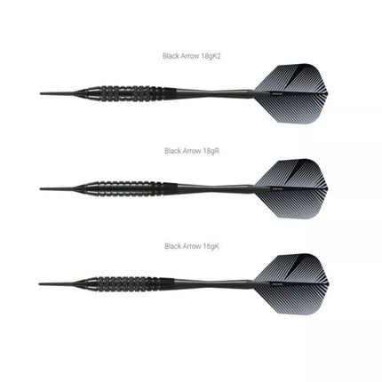 Harrows Black Arrow Softip Darts HS-TNK-000013120