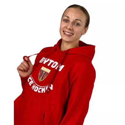 Ledo ritulio džemperis Ice Hockey Polonia Bytom M SREBICEHOCPB-RB