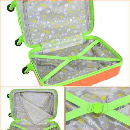 PROWORLD KID CABIN TRAVEL SUITCASE 18 INCHES - ORANGE (DINO)