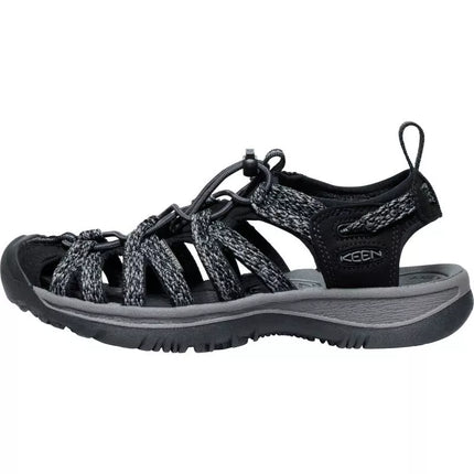 Keen Moteriški Sandalai WHISPER 1028815 JUODA/PLIENO PILKA