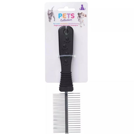 DOUBLE-SIDED COMB FOR ANIMAL GROOMING