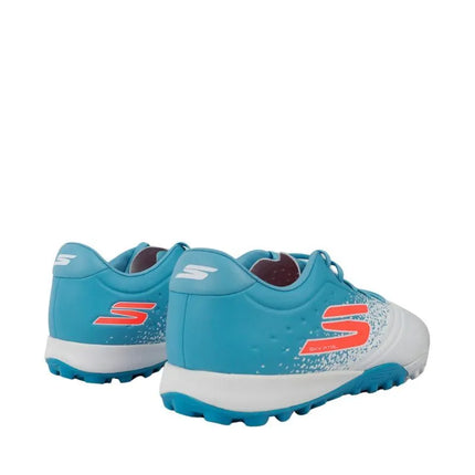 Skechers Razor 1.5 Academy TF Football Shoes Blue and White 252016 WTQP