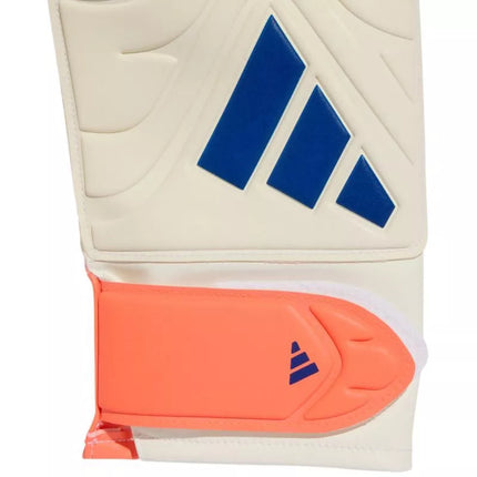 adidas Copa Glove Club goalkeeper gloves white and orange JN5339