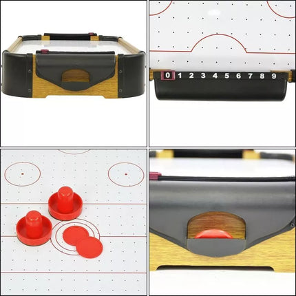 AIR HOCKEY GAME FOR TABLE 51x31x10CM WOODEN ENERO