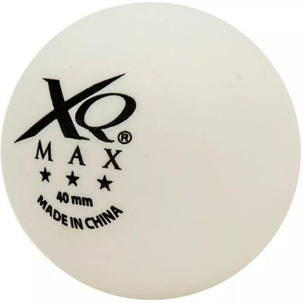 XQMAX TABLE TENNIS BALLS 3 STARS 12 PCS WHITE