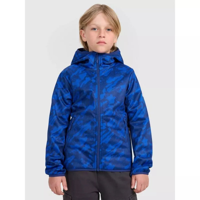 Softshell striukė, neperpučiama membrana 5000, berniukams 4F 4FJRAW25TSOFM508-90A