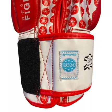 TOP TEN "FIGHT" RTT-2 Boxing Gloves 10 oz (WAKO APPROVED)
