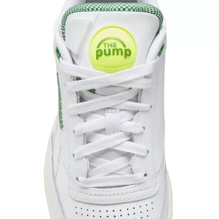 REEBOK CLUB C 85 PUMP moteriški klasikiniai odiniai sportbačiai balti (GW4794)