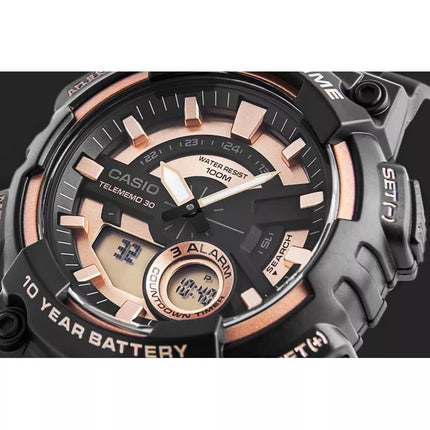 CASIO Gerton AEQ-110W-1A3VDF Men's Watch + BOX