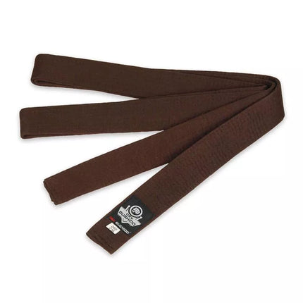 Karate kimono belt - brown 260 cm