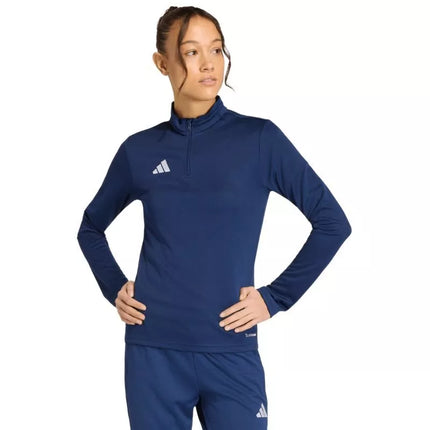 Moterims skirta adidas Entrada 26 treniruočių palaidinė Tamsiai mėlyna JZ6642