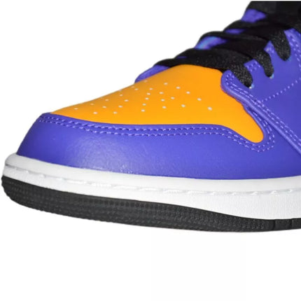 Air Jordan 1 MID Sneakers Los Angeles Lakers LA - DQ8426-517