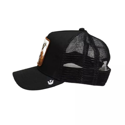 Goorin Bros. Juodas "The Goat" trucker kepurės modelis - 101-0385-BLK