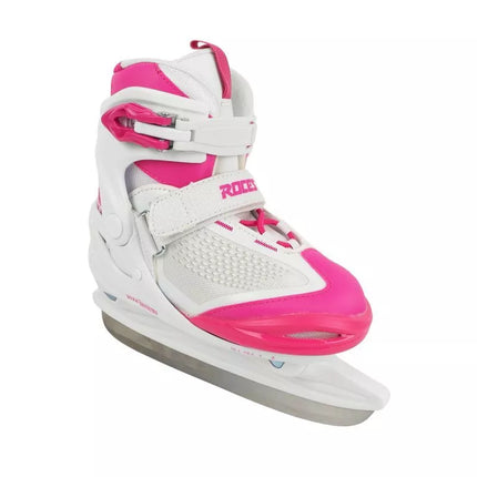 Roces Moody Ice X pačiūžos baltos ir rožinės 450744 001