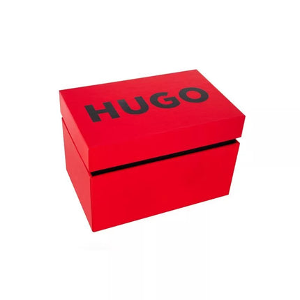HUGO Lit Raudonas Vyriškas Laikrodis 1530346 + Dėžutė
