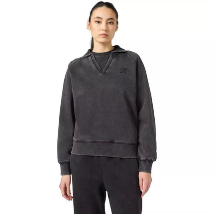 Champion Women's Polo Neck Sweatshirt Gray 118366 KK001