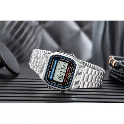 CASIO Vintage Watch A168WA-1YES + BOX