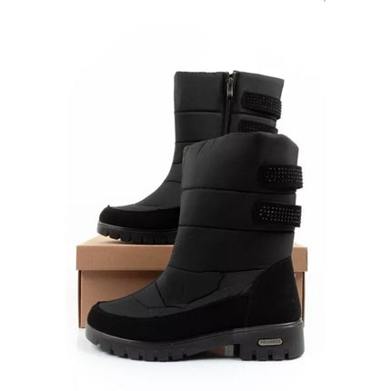 Progress winter boots snow boots women's ankle boots insulated fashionable zipper