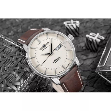 Vyriškas laikrodis ZEPPELIN Atlantic Automatinis 8466-5 + Dėžutė