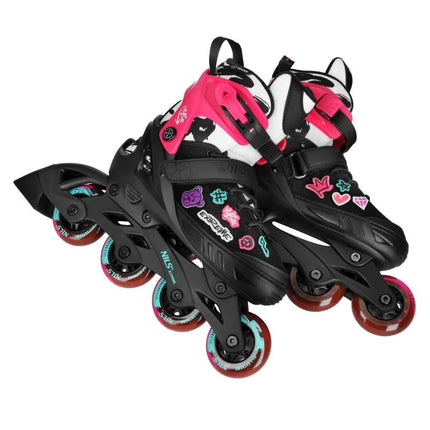NA2053A VIBE PINK ROLLER SKATES SIZE M(37-40) NILS EXTREME