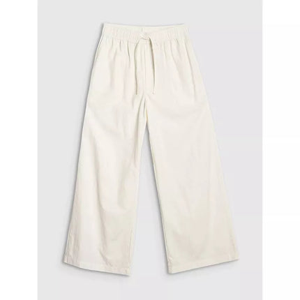 Women's casual wide-leg trousers 4F 4FWSS25TTROF1012-11S