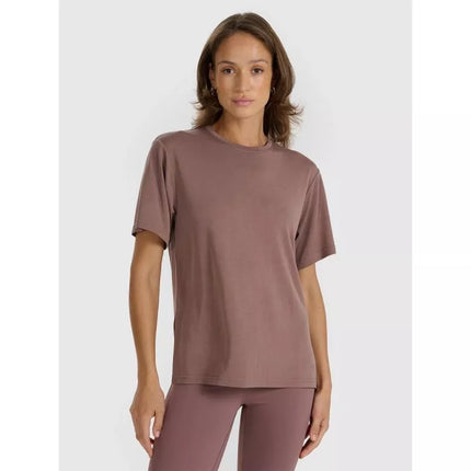 Moteriški oversize marškinėliai su modalu 4F 4FRAW25TTSHF3408-82S