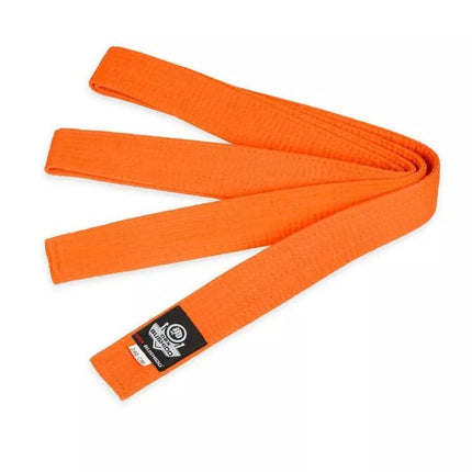Karate kimono belt - orange 260 cm