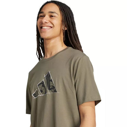 Grafiniai marškinėliai su logotipu M KA9801 adidas