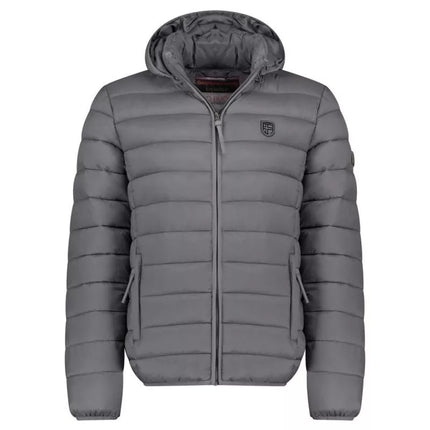 Geographical Norway vyriška striukė AMIGOTAL HOOD DB DGREY MEN 233 Tamsiai pilka (WZ5179H/GN-GRIS FONCÉ)