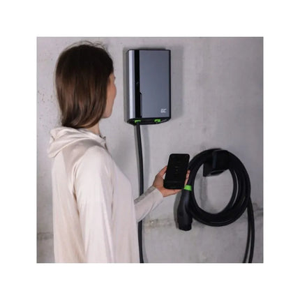 Green Cell GC Habu laikiklis - EV įkrovimo laido laikiklis, skirtas TYPE 2 kištukui