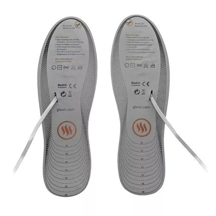 GLOVII HEATED, APP-CONTROLLED SKI INSERTS, BATTERIES INCLUDED WITH GW4U SKI BOOT HOLDER