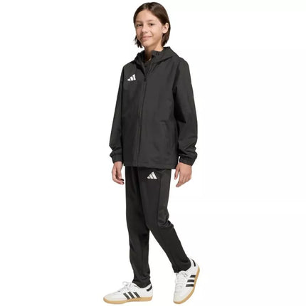 adidas Entrada 26 All Weather Kids Jacket Black JZ9104
