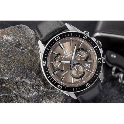 Men's Watch CASIO EDIFICE EFR-552L-5AVUEF + BOX