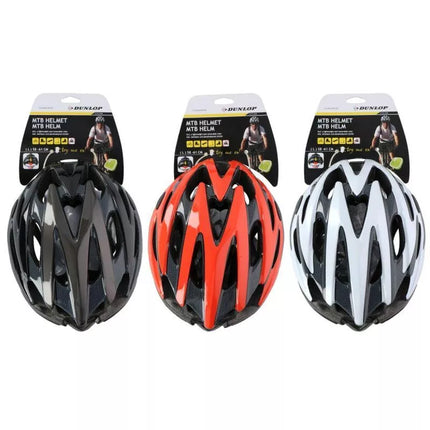 DUNLOP MTB GREY RL ADJUSTABLE CYCLING HELMET (58-61CM)