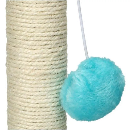 CAT SCRATCHING POSTS 25 CM WITH SOFT BALL