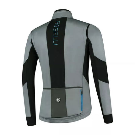 Rogelli BRAVE winter jacket gray-blue L