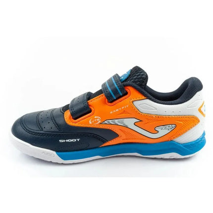 Joma Cancha JR 2633 indoor football sports shoes for children with Velcro
