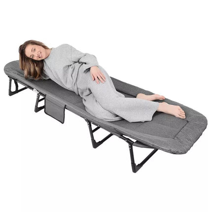DELUXE TRIP FOLDABLE BED 200X65X29CM