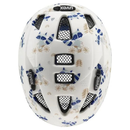 Vaikiškas dviračio šalmas UVEX Kid 2 CC, 46-52 cm, raccoon matt