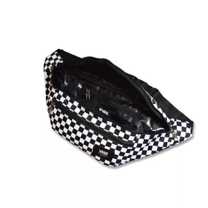 Vans Ward Cross Body Checkerboard Black/White Waist Bag - VN0A2ZXXHU01