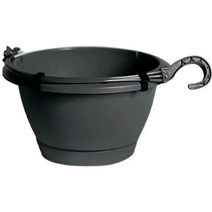 RESPANA pakabinamas vazonas antracitas 24cm