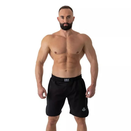 Bushido Black MMA Training Shorts S