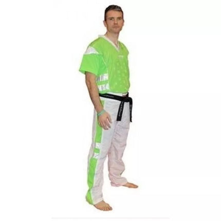 TOP TEN NEON kickbokso apranga, žalia ir balta