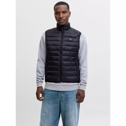 Jack&Jones vyriška liemenė JJEBRADLEY LIGHT BODYWARMER COLLAR NOO 12280973 JUODA
