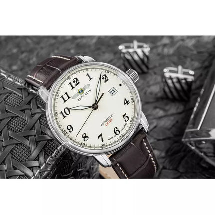 Men's Watch ZEPPELIN Automatic LZ 127 7656-5 + BOX