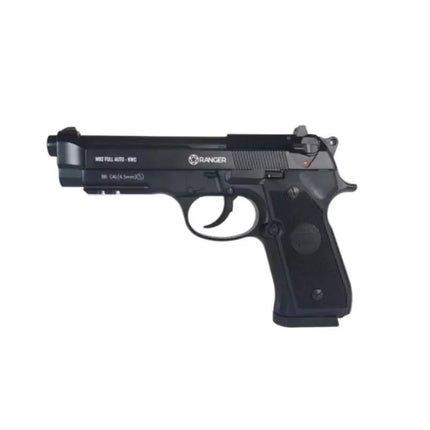 RANGER M92 FULL AUTO BLOWBACK air pistol, 4.5 BBs, 18 shots. KWC