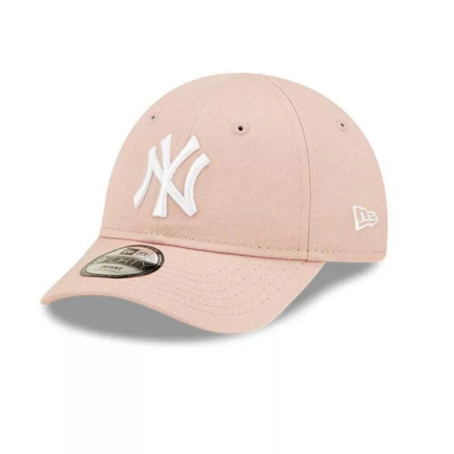 New Era 9FORTY MLB NY New York Yankees Kūdikio Essential Rožinė Vaikiška Beisbolo Kepuraitė - 60298884