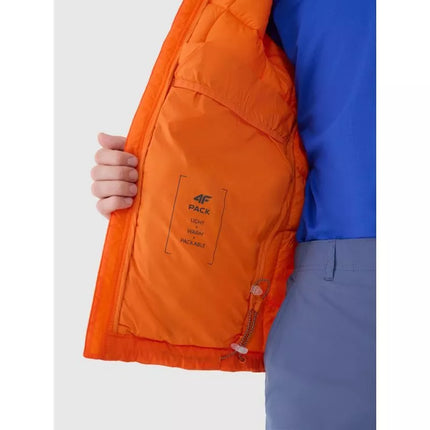 Vyrų 4F 4FWSS25TDJAM527-70S Primaloft Silver pūkinė trekingo striukė