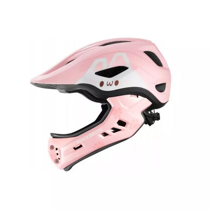 Rockbros vaikiškas dviračio šalmas 48–52 cm, Rožinis