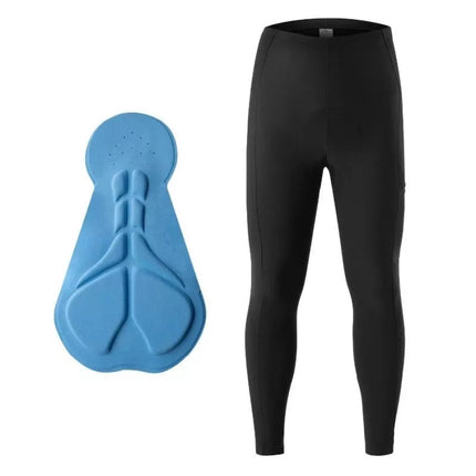 Rockbros Insulated Cycling Pants Black 2XL